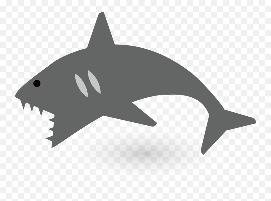 Free Transparent Shark Png Download - Shark Biting Clipart Black And White,Shark Icon