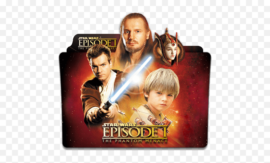 Star Wars The Phantom Menace Folder Icon - Designbust Star Wars 1 Folder Icon Png,Folder Icon Download