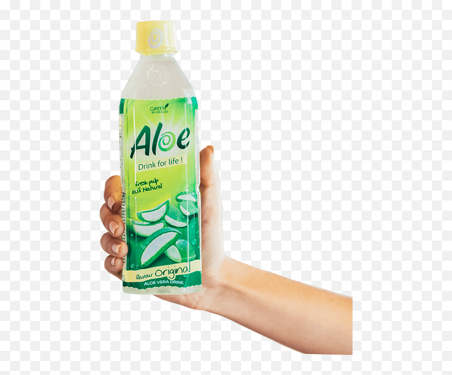 Aloe Drink For Life - Aloe Vera Drink A Refreshing Organic Plastic Bottle Png,Aloe Vera Plant Png