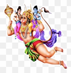 Status Saver With Jai Hanuman Stickers - Flying Png