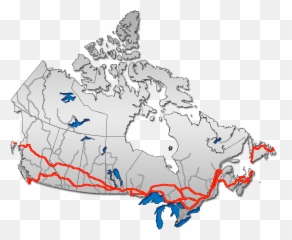 Trans - Canada Highway Wikipedia Course Map png