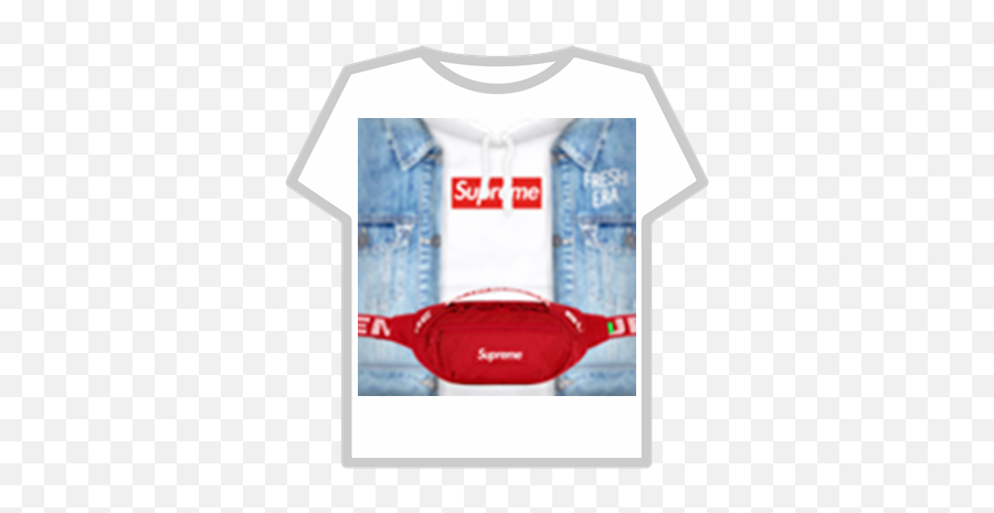 Red Supreme Denim Jacket Roblox T Shirt Roblox Youtube Png Supreme Shirt Png Free Transparent Png Images Pngaaa Com - red denim with white roblox