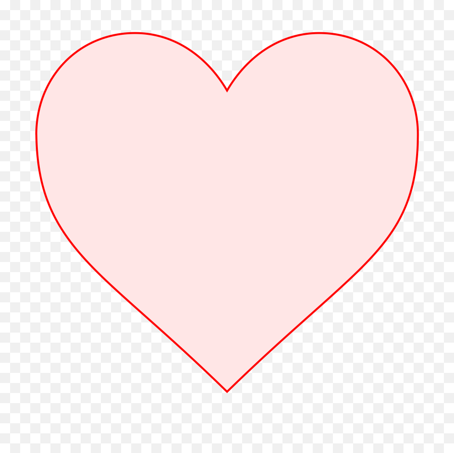 Pink Heart Clip Art - Vector Clip Art Online Pastel Pink Heart Png,Pink Hearts Png