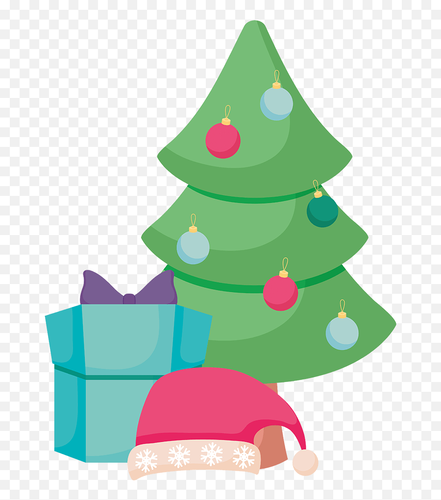 Free U0026 Cute Christmas Tree Clipart For Your Holiday - Christmas Day Png,Simple Christmas Tree Icon