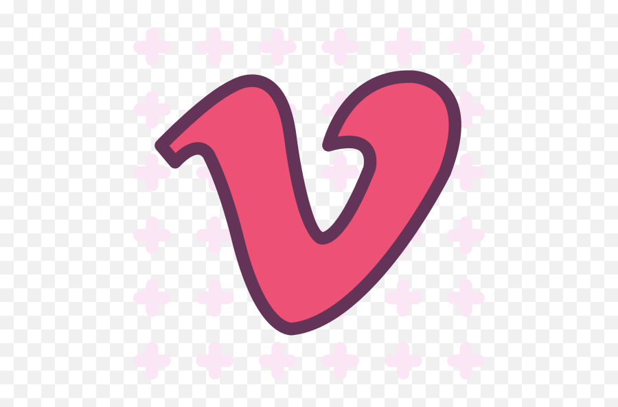 Vimeo Social Network Brand Logo Icon Free Of Brands - Girly Png,Vimeo Social Icon