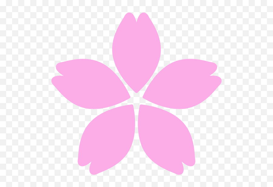 Sakura Flower Illustration Material - Lots Of Free Sakura Flower Minimalist Png,Sakura Flower Icon