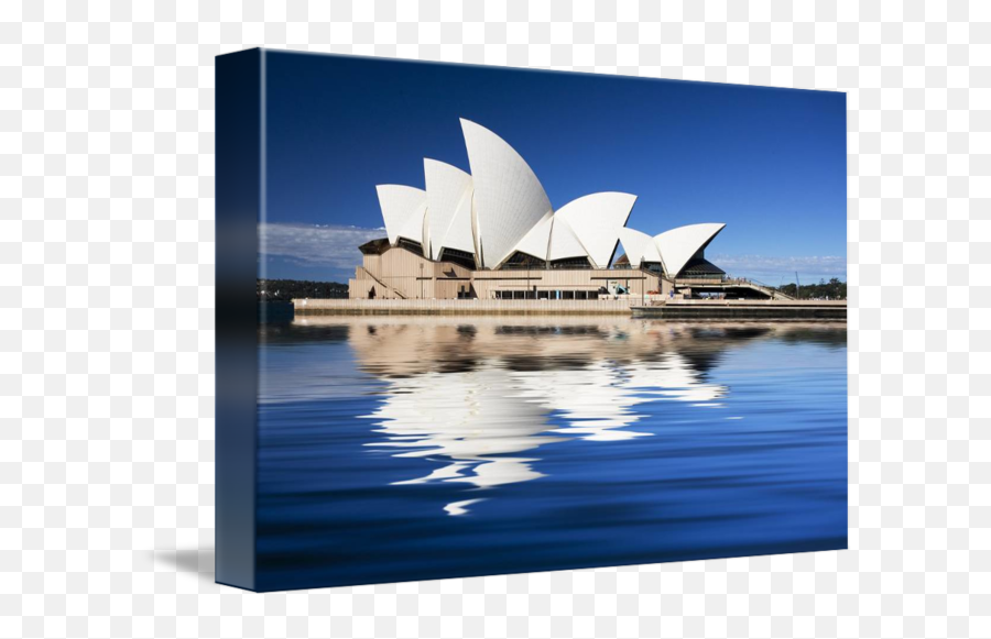Sydney Opera House Reflection Abstract By Sheila Smart - Sydney Opera House Png,Opera House Icon