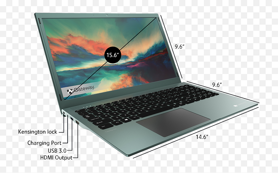 Gwtn156 - 11 Gateway Usa Laptops Ultra Slim Gateway Gateway Gwtn156 11 Red Png,When I Click On The Volume Icon Nothing Happens Windows 10