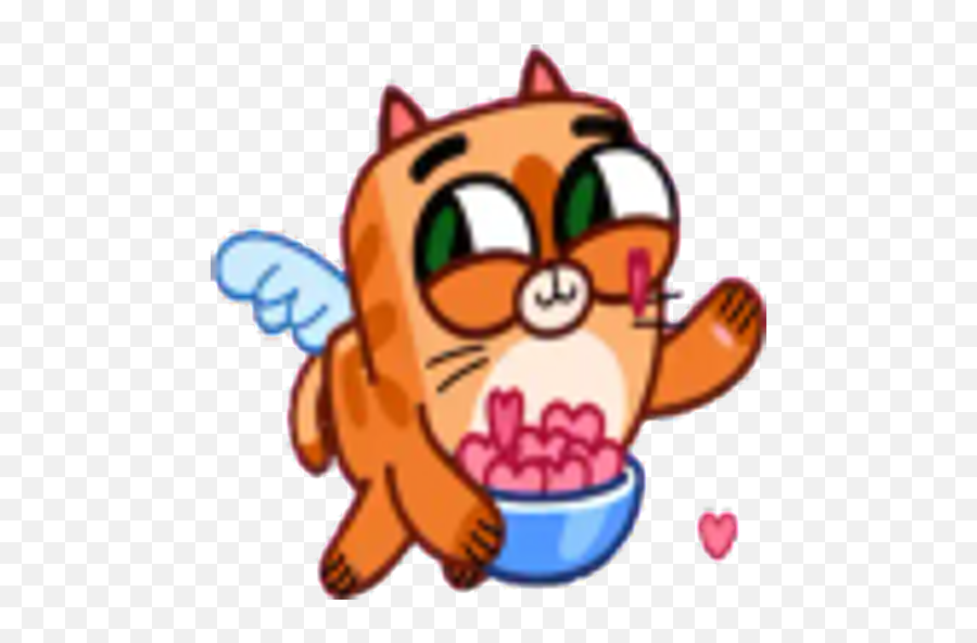 Sticker Maker - Cupid Cat Mov Png,Mlp Icon Maker