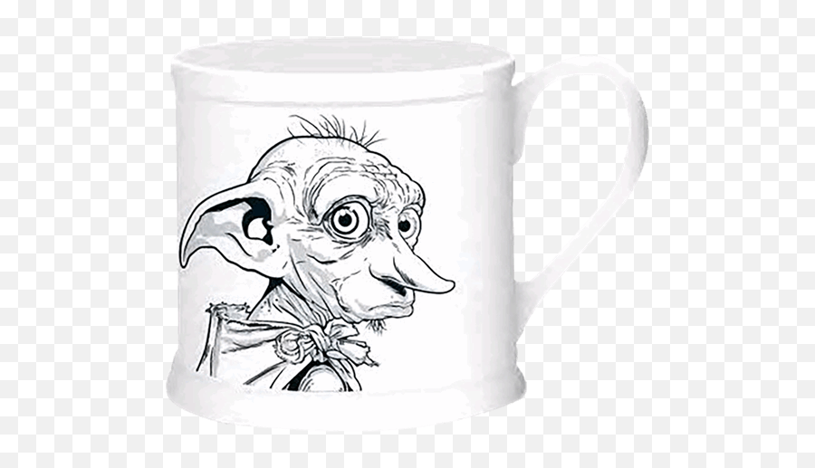 Childrens Bowls Harry Potter Dobby Mug Coffee Tea Ceramic - Harry Potter Dobby Coloring Pages Png,Dobby Png