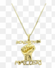 Gold Black Lives Matter Chain - Pendant Png,Black Lives Matter Png