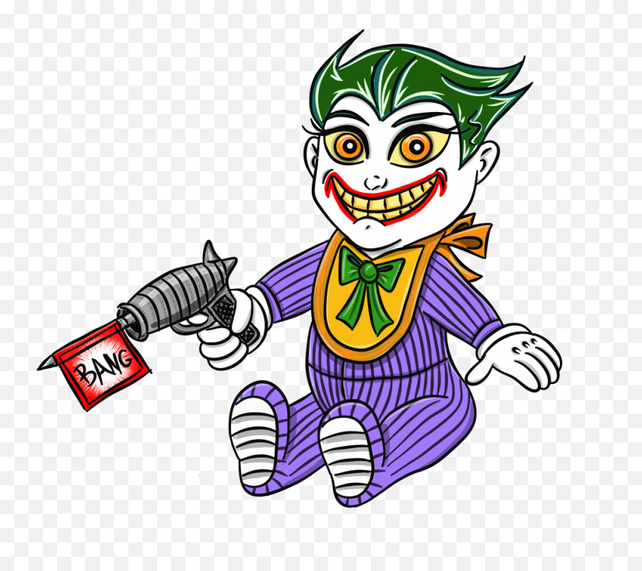 Harley Quinn Chibi Png - Png Transparent Download Babies Cartoon Joker,Joker Transparent