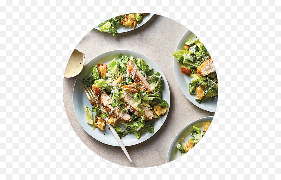 White Wine Spring Pasta - Caesar Salad Png,Caesar Salad Png