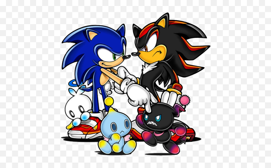 Shadow The Hedgehog Sonic News Network Fandom - Sonic Adventure 2 Sonic And Shadow Png,Shadow The Hedgehog Logo