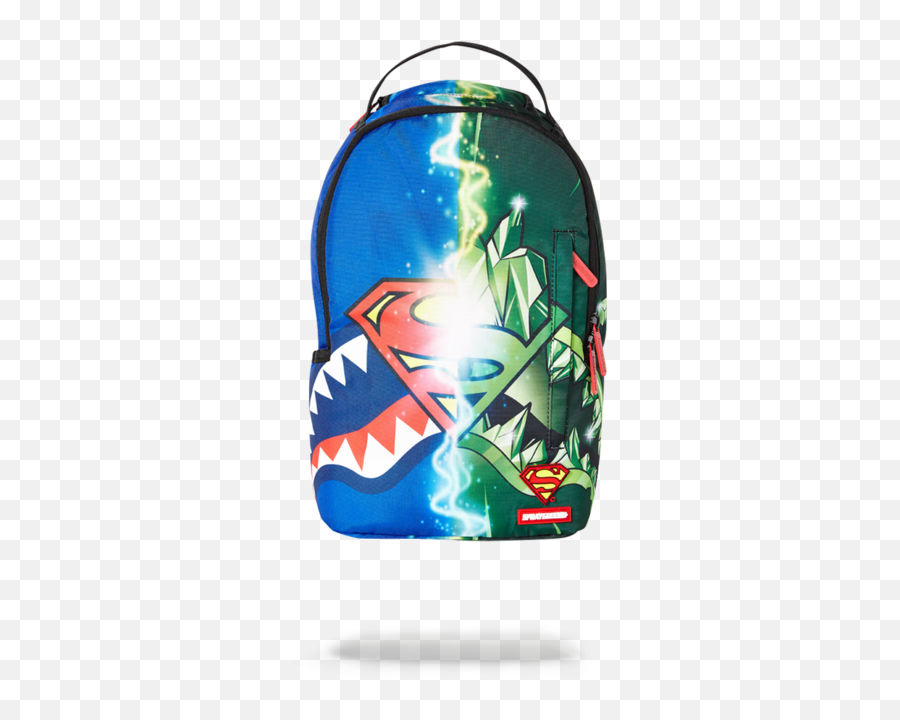Lil Mini Superman Kryptonite Backpack U2013 Spraygrounduk - Sprayground Backpacks Png,Kryptonite Png