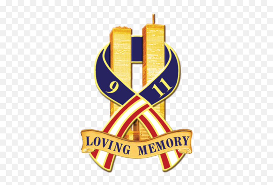 Twin Towers Loving Memory Pin - Ribbon Remembrance Remember 9 11 Png,In Loving Memory Png