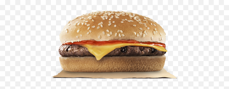 Kids Cheeseburger Burger King - Burger Picture For Kids Png,Cheeseburger Png