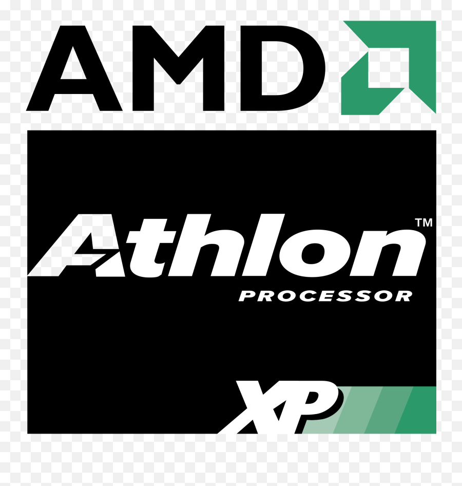 Amd Athlon Xp Processor Logo Png - Amd Athlon Xp Logo,Xp Logo