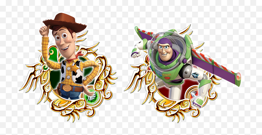 June 29th - Kingdom Hearts Toy Story Characters Png,Woody And Buzz Png
