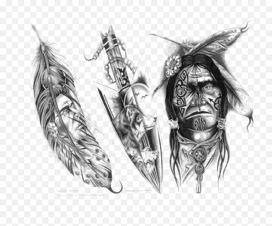 Native American Tattoo Designs - Native American Tattoo Designs Png,Transparent Tattoo Designs