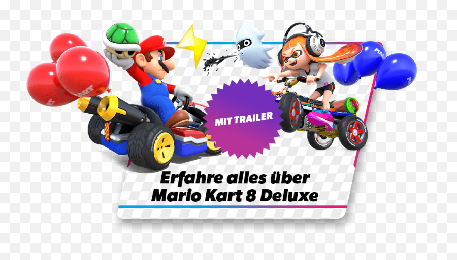 Nintendo Mario Kart 8 Deluxe - Mario Kart Png,Mario Kart 8 Png