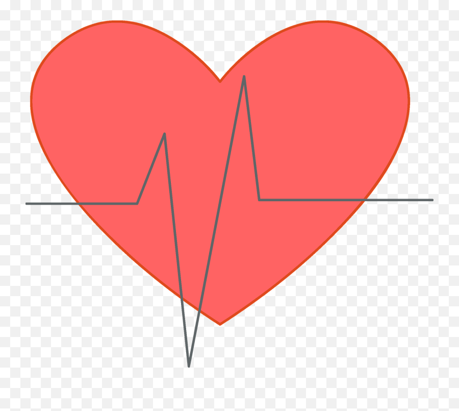 Clipart - Heart Png,Heartbeat Png