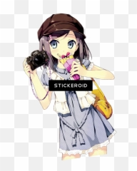 Anime Girl - I Png Gif