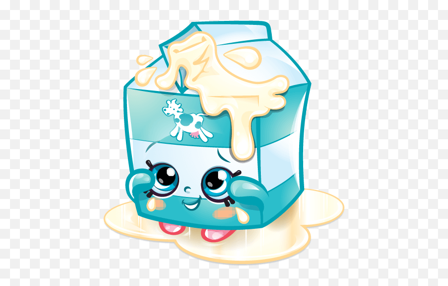 Spilt Milk Shopkins - Spilt Milk Shopkins Png,Milk Clipart Png