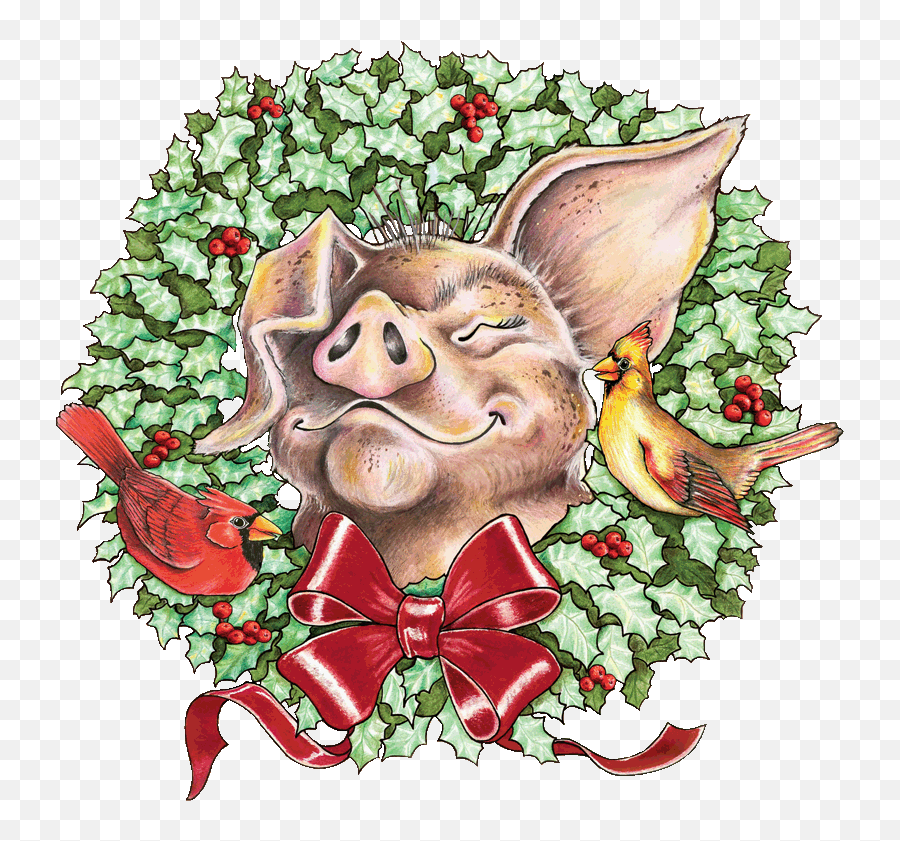 The Christmas Morning Gift - The Christmas Morning Gift Png,Pig Transparent Background