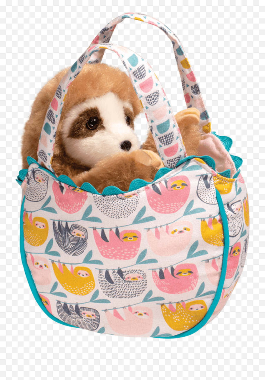 2193 Sloth Sak With - Stuffed Toy Png,Sloth Transparent