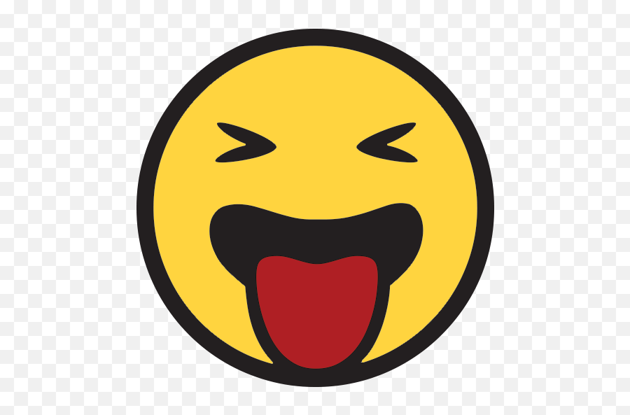 Smiley Emoticon Face Emoji - Tongue Png Download 512512 Smiley Face With Open Mouth Emoji,Tongue Png