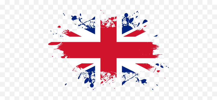 Vector Country Flag Of The United Kingdom - Ink Splat Vector Pakistan Flag Png,Splat Png