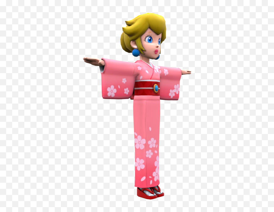 Mobile - Mario Kart Tour Peach Kimono The Models Resource Kimono Peach Mario Kart Tour Png,Mario Kart Png