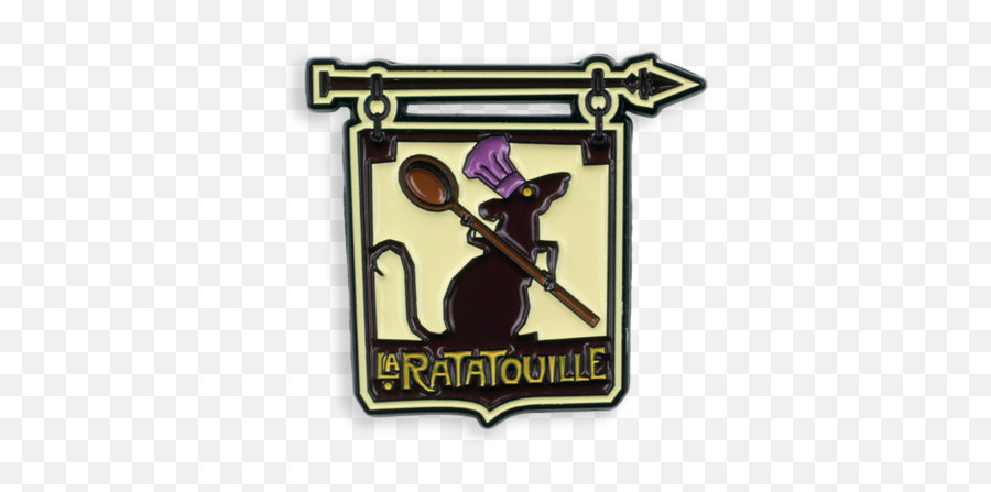 La Ratatouille Enamel Pin - Ratatouille Enamel Pin Png,Ratatouille Png