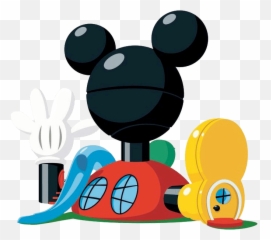 Draw Mickey Mouse Clubhouse - Mickey Clubhouse Clipart Png,Mickey Mouse Clubhouse Png
