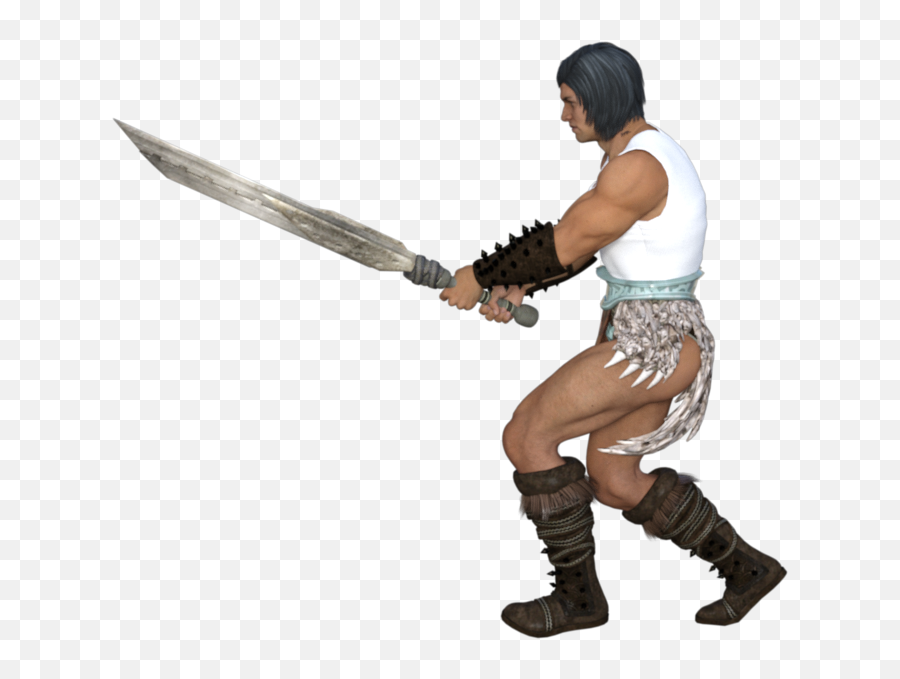 Barbarian Pos4bpng Daz3d Gallery 3d Models And - Sword,Barbarian Png