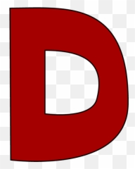 Cliparts Download Free Clip Art - Red Letter D Clipart Png,D Png