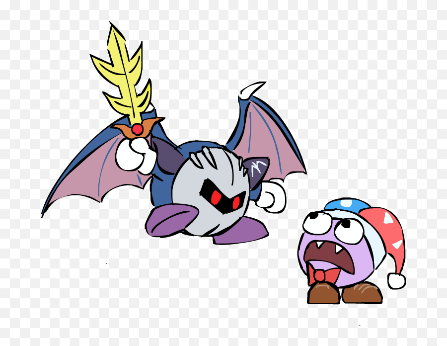 Revenge Of Meta Knight - Kirby Meta Knight And Marx Png,Meta Knight Png