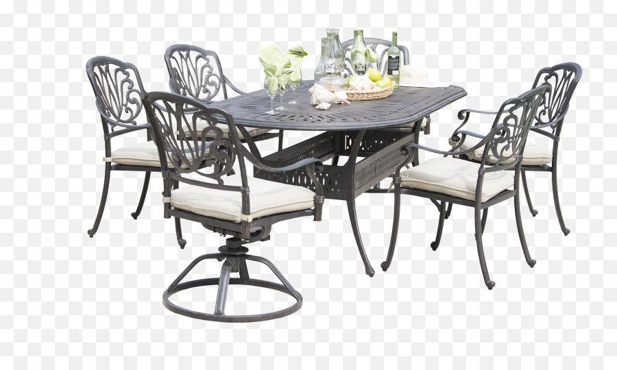 Patio Table Png File - Garden Table Set Png,Outdoor Table Png