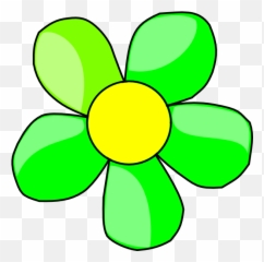 Hawaiian Flowers Png - Green Clipart