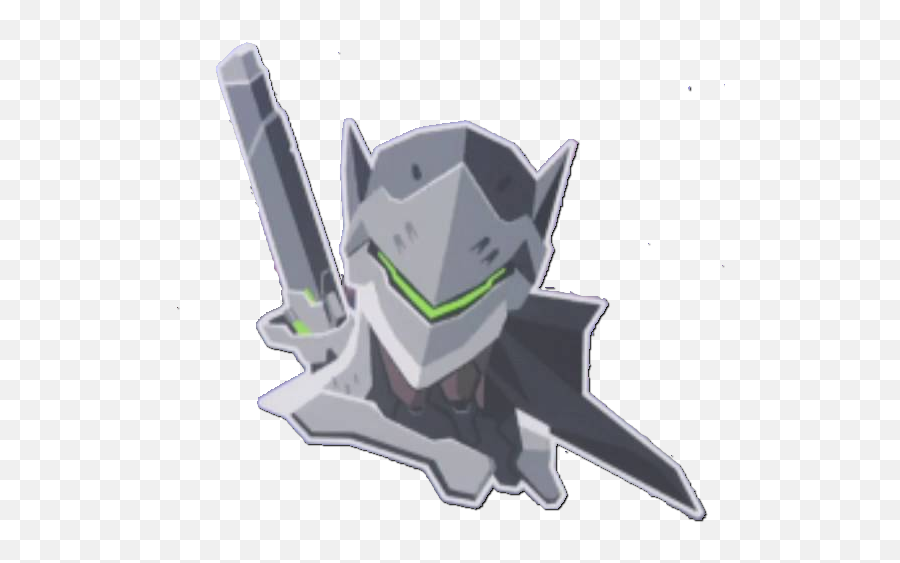 Download Hd Genji Spray Png - Genji Icons Transparent Png Genji,Genji Png