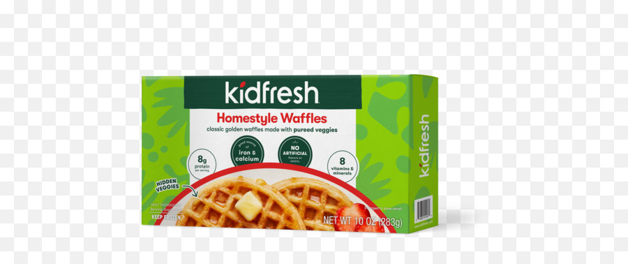 Homestyle Waffles - Kidfresh Waffles Png,Waffle Transparent