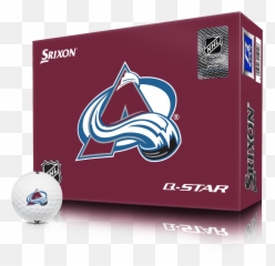 Q - Star 5 Nhl Logo Golf Balls Colorado Avalanche Edmonton Oilers Vs Colorado Avalanche Png,Golf Ball Png