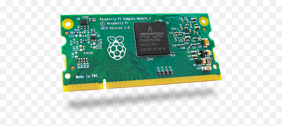 Raspberry Pi Compute Module 3 - Raspberry Pi Compute Module 3 Lite Png,Raspberry Pi Png