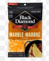 Discover Our Marble Cheddar Shredded - Black Diamond Marble Cheese Png,Shredded Cheese Png