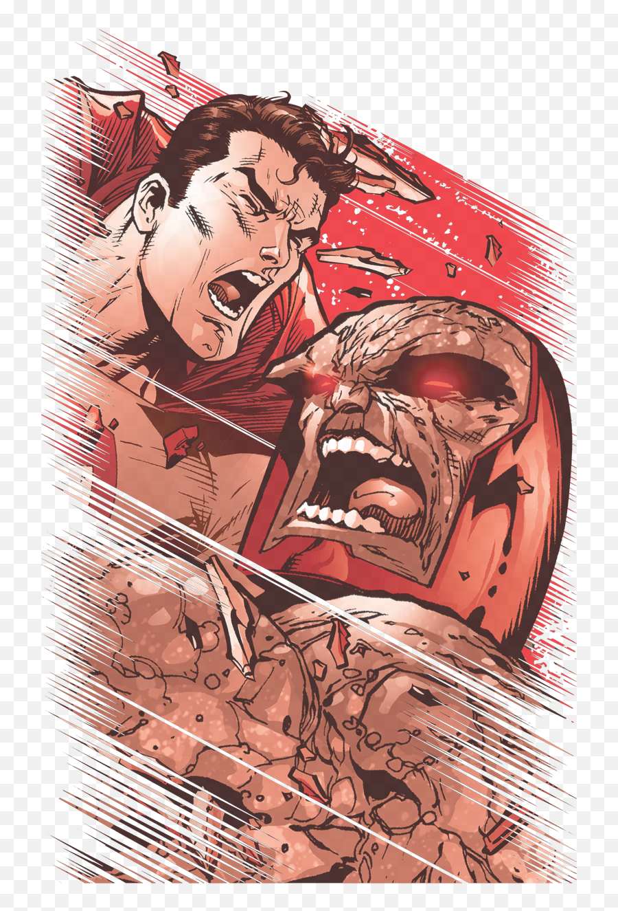 Download Superman Supes Vs Darkseid Men - Fictional Character Png,Darkseid Png