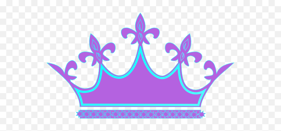Purple Crown Cliparts 13 - Purple And Blue Crown Png,Crown Clipart Png