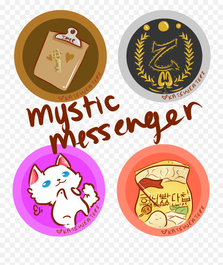 Mystic Messenger Buttons Perfectly Pastel Online Store - Language Png,Mystic Messenger Transparent