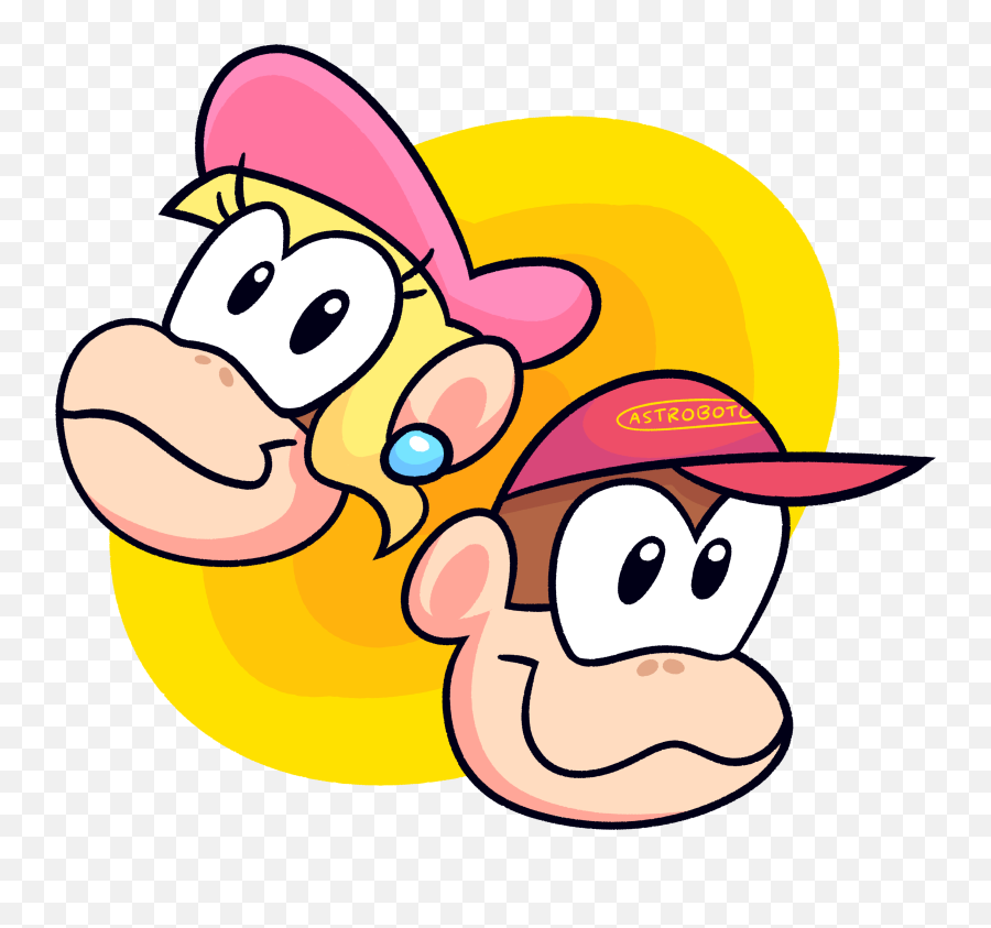 Snes Icon 6 Donkey Kong Country 2 By Astroboto - Happy Png,Donkey Kong Country Logo