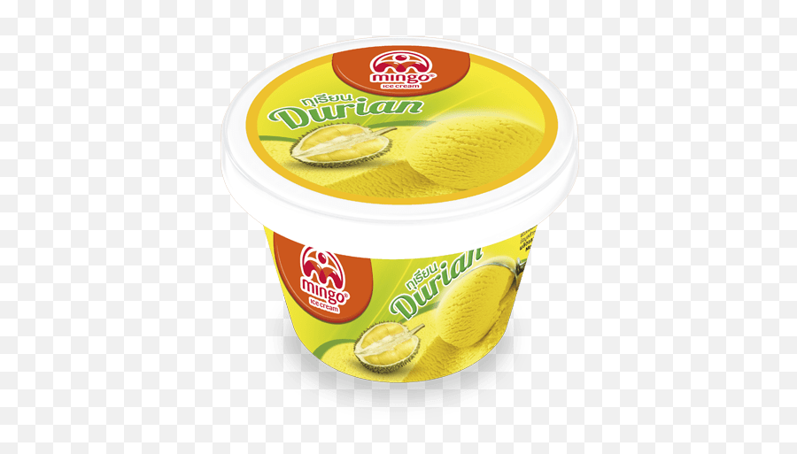 Download Hd 4oz Cups Durian - Ice Cream Transparent Png Sweet Lemon,Durian Png